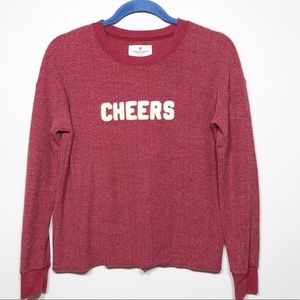 American Eagle Outfitters “Cheers” Sweatshirt Size XS